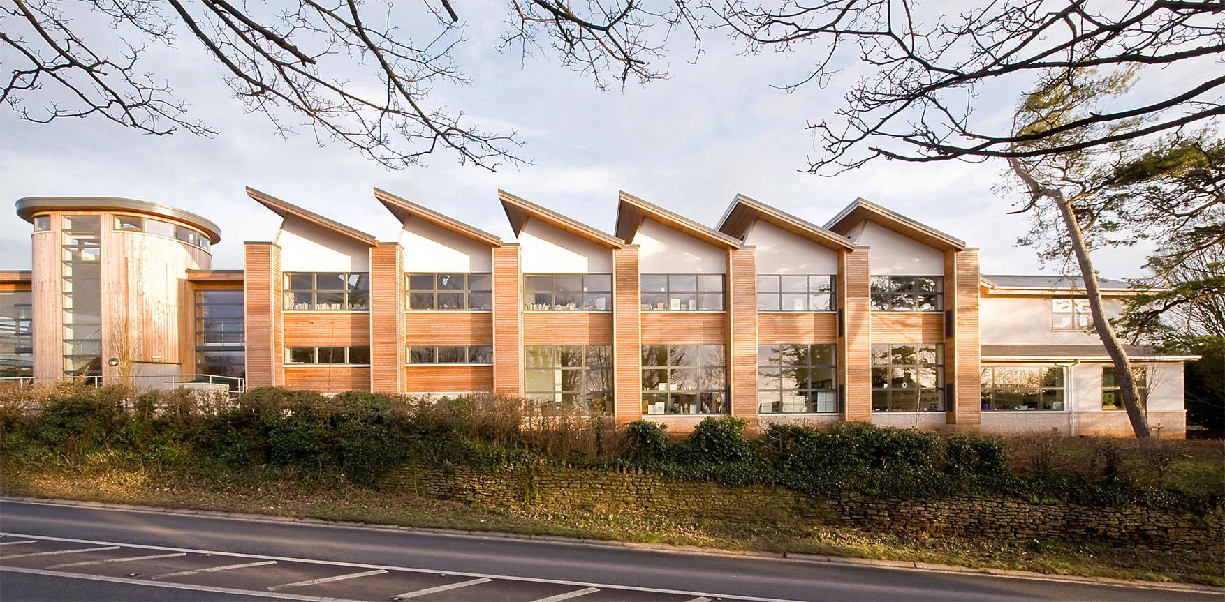 Creative and Performing Arts Centre exterior at Sidcot School