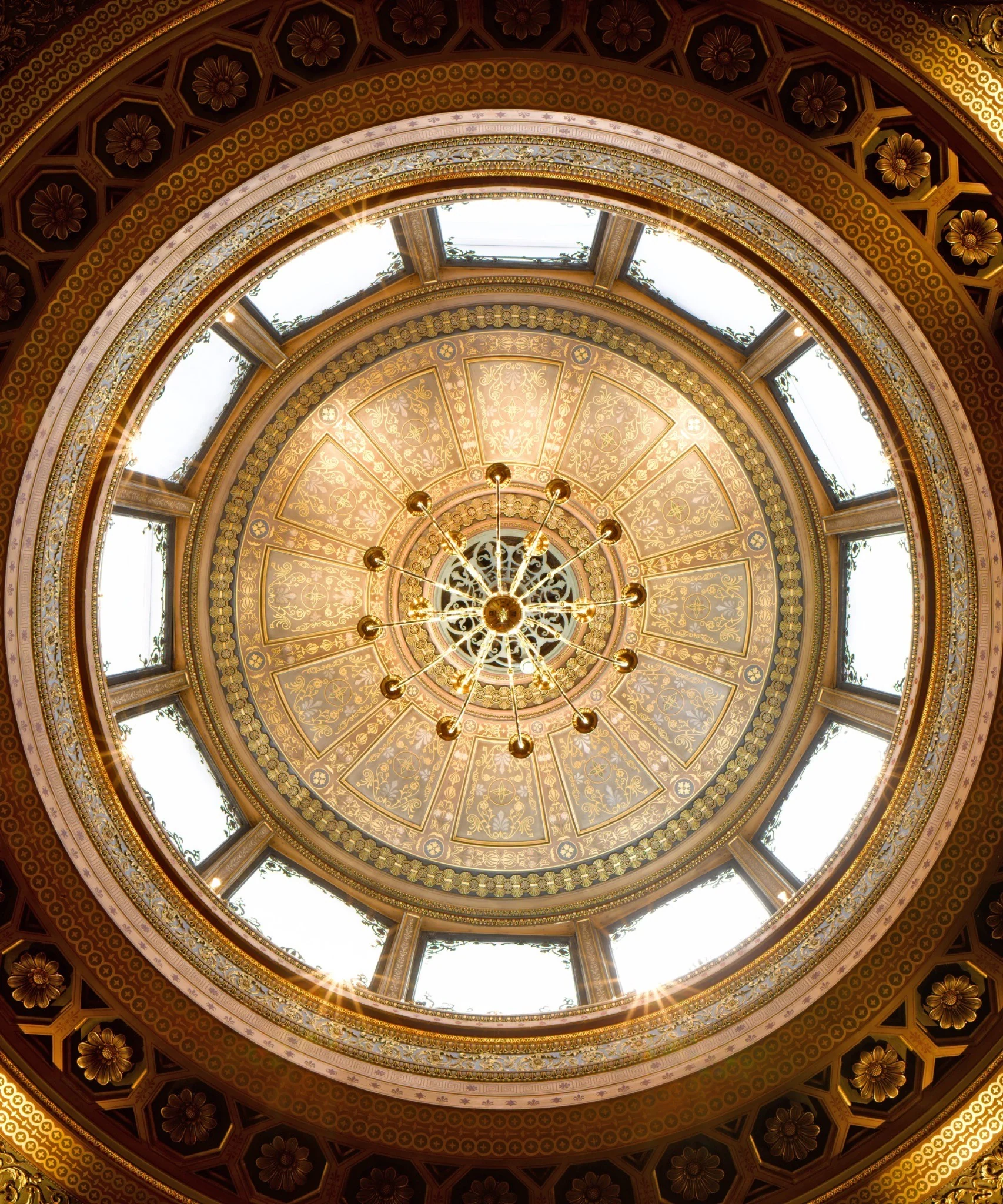 Restored historic interior