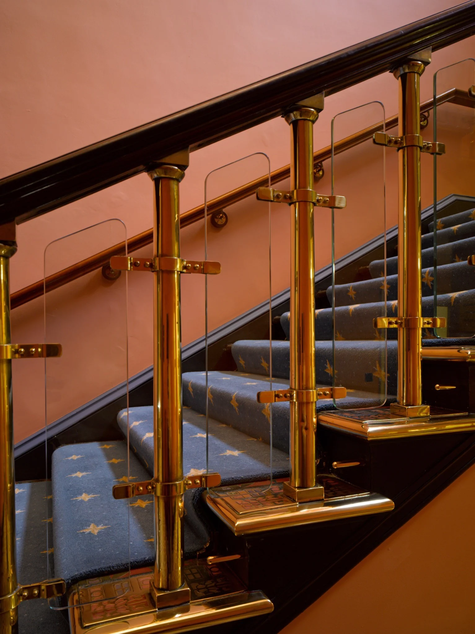 Restored staircase detail