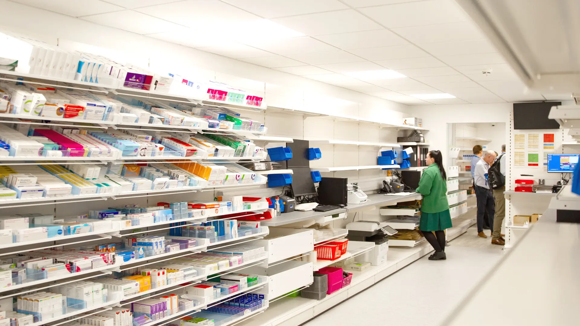 Hospital outpatients pharmacy dispensary
