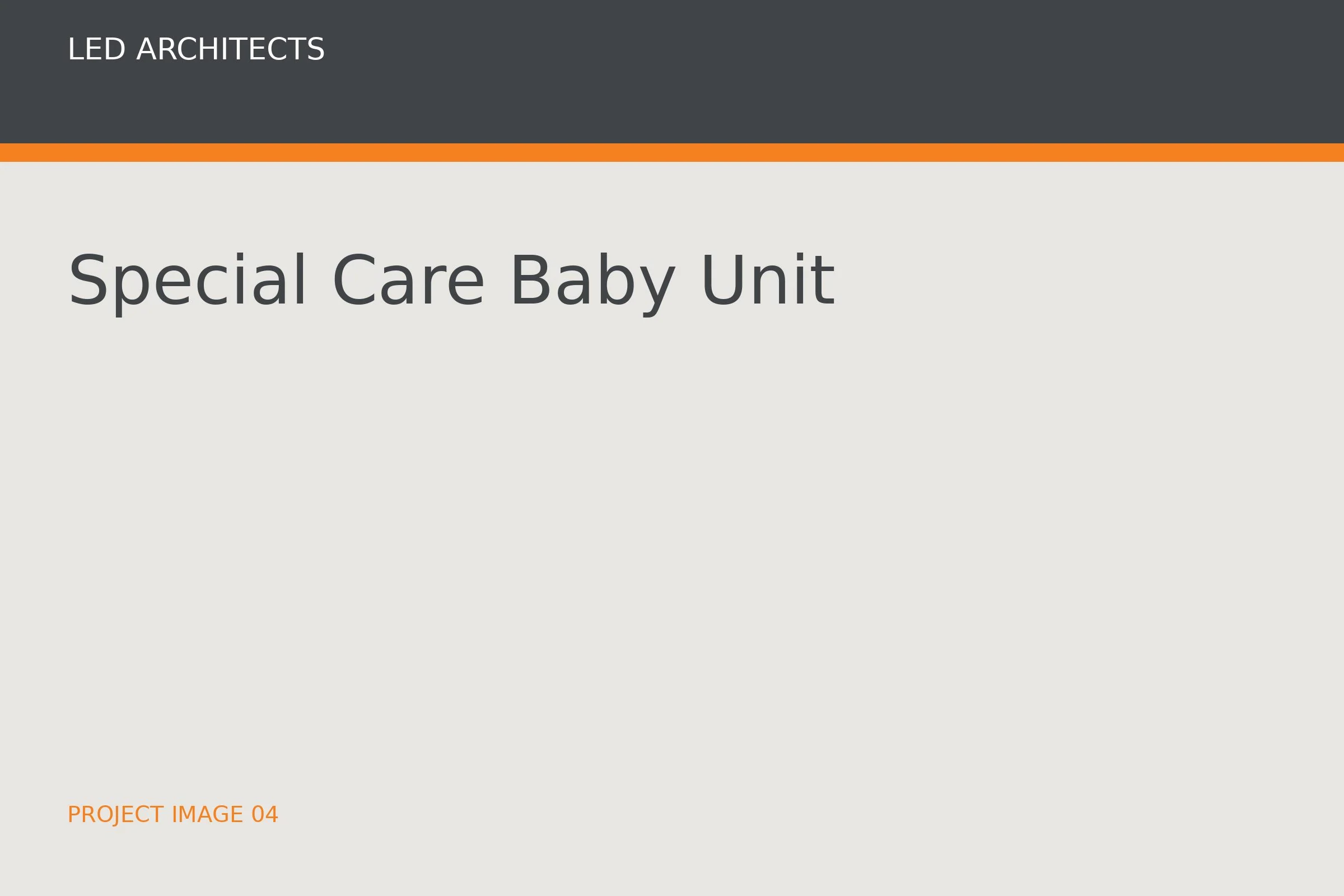 Special Care Baby Unit