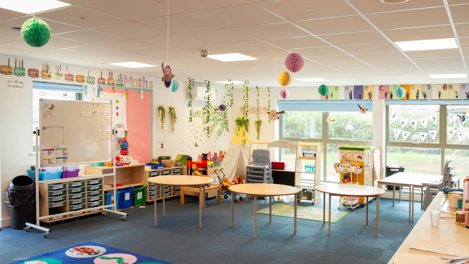 Classroom at Stawley Primary School