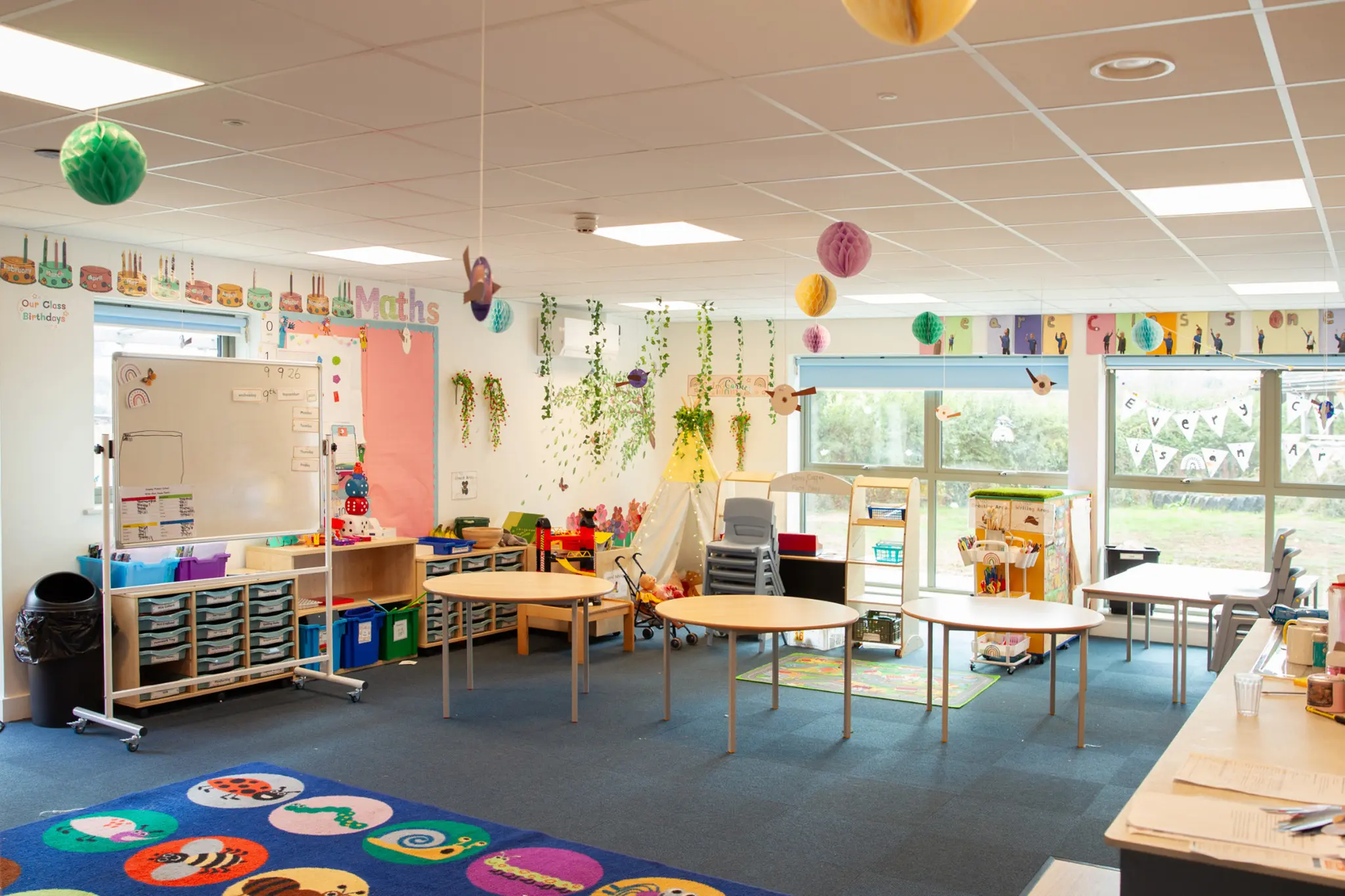 Classroom at Stawley Primary School