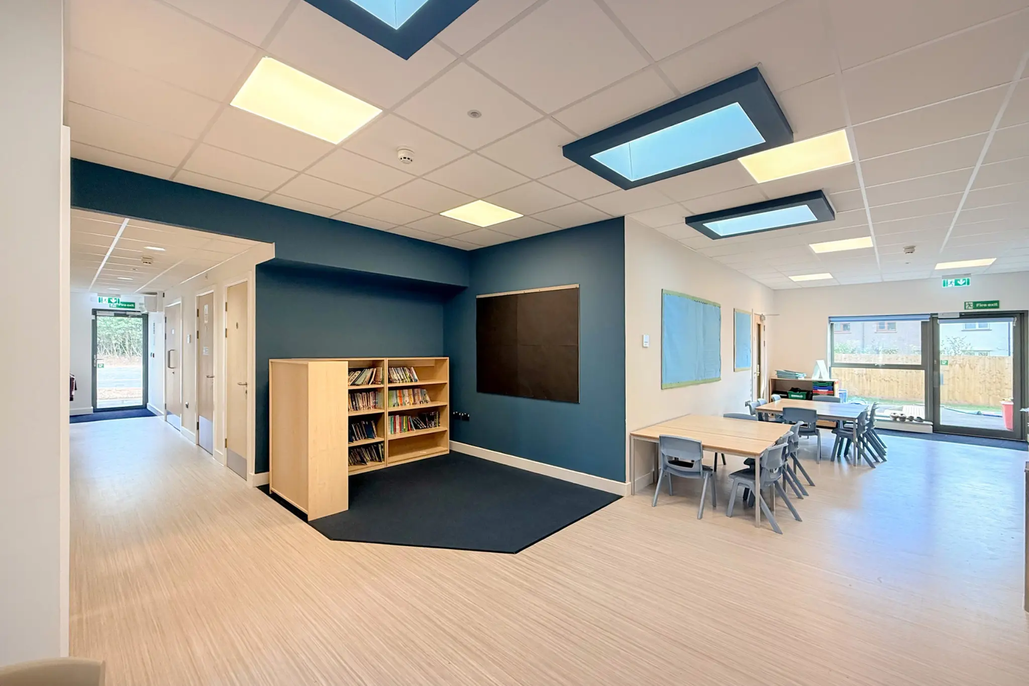 Interior of Stawley Primary School
