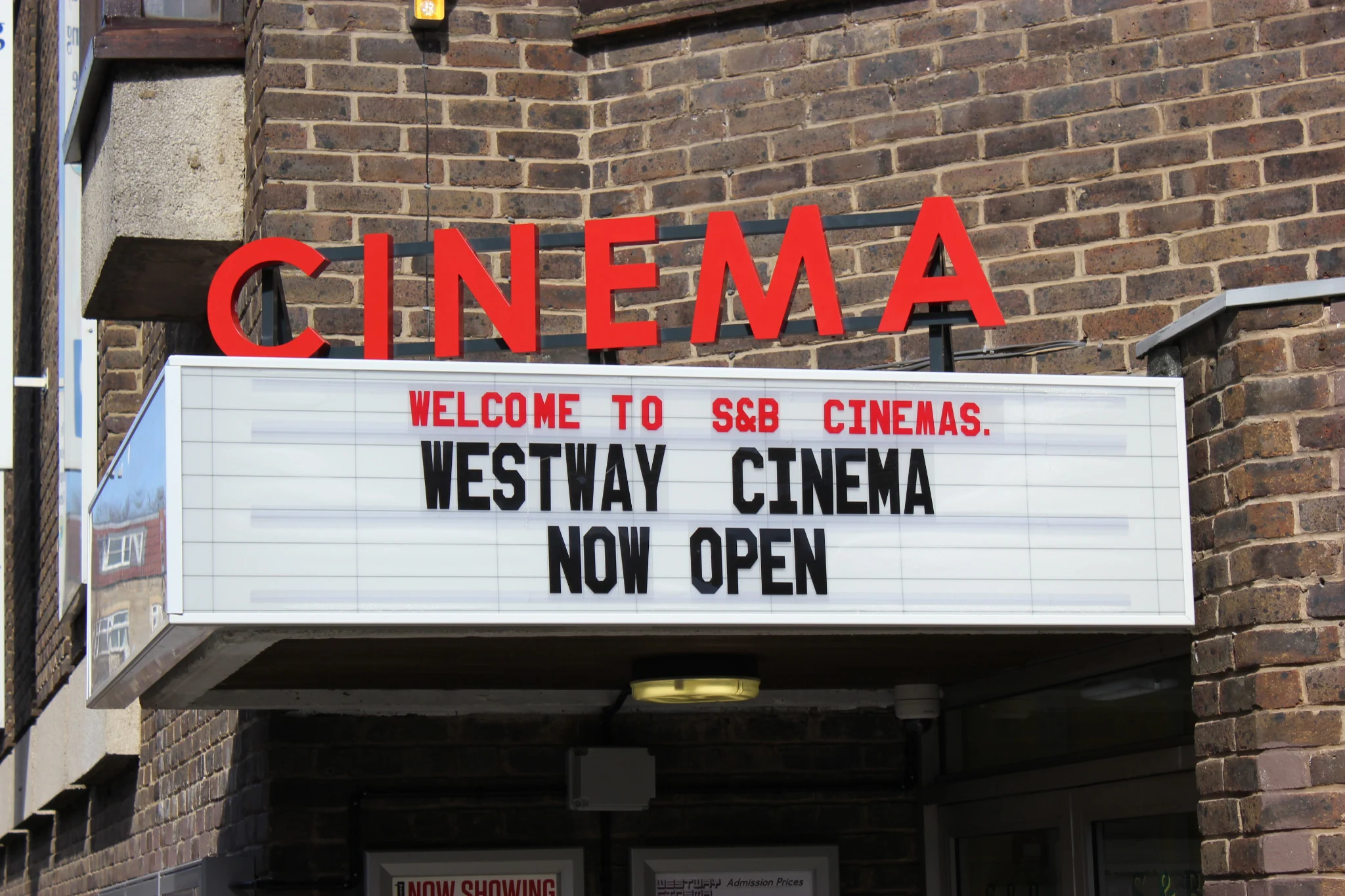 Westway Cinema Refurbishment