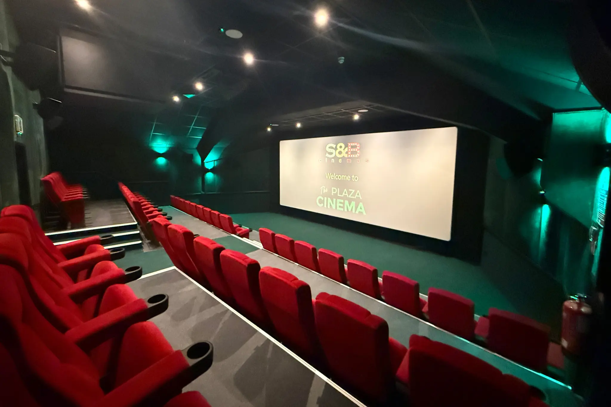 Cinema auditorium at Wincanton Cinema